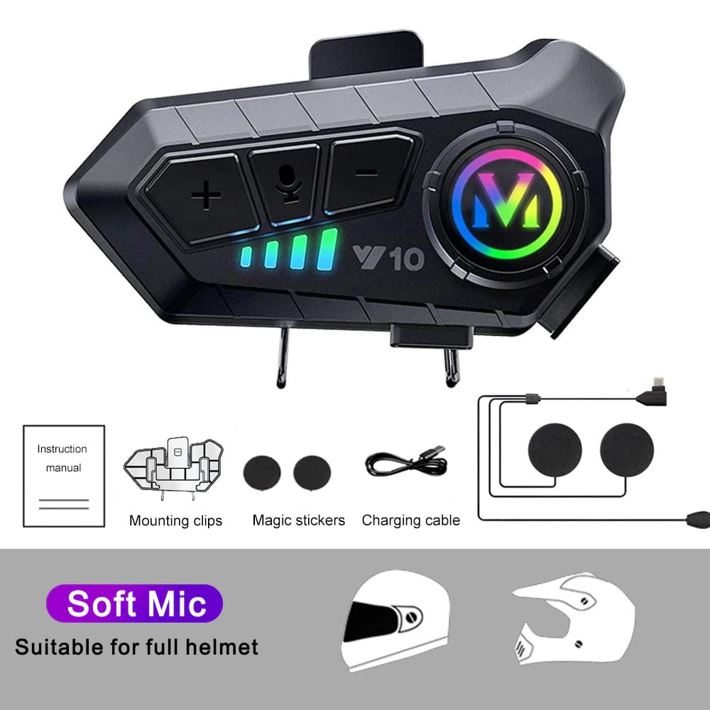 Intercomunicador Con Bluetooth V10