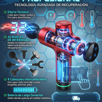 Masajeador Frio/Caliente Fascial Gun PRO